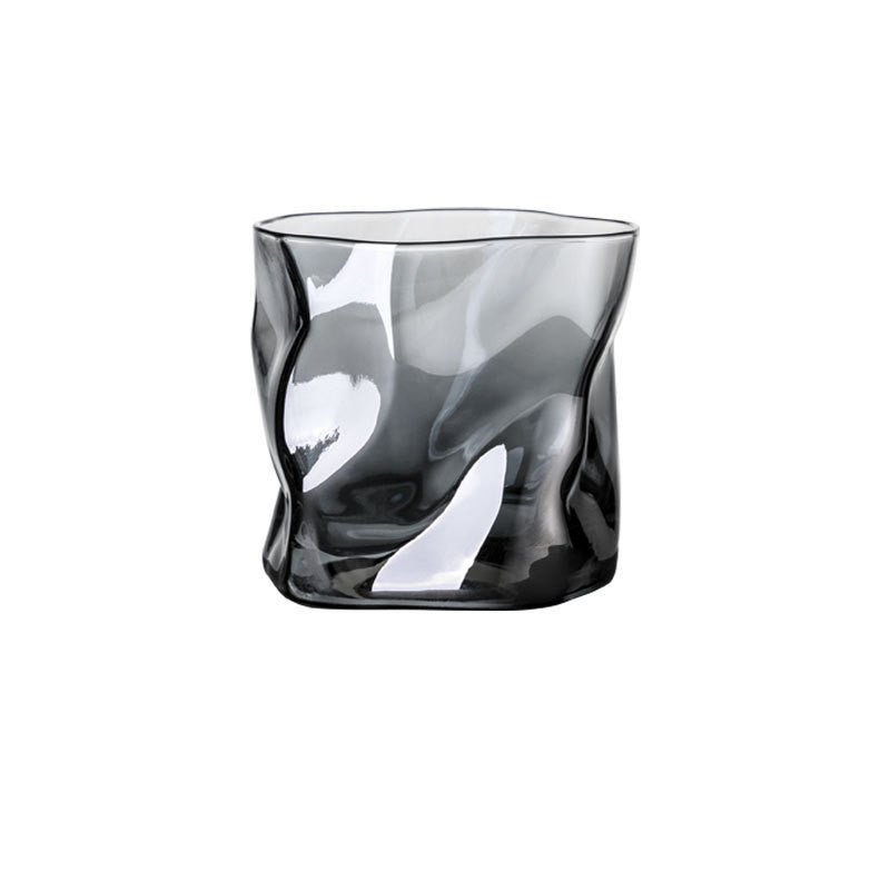 Creative European Style Irregular Wine Glass Bar Beer Whiskey Glass Home Party Juice Drink Glass