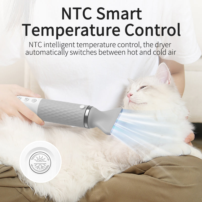 New Portable 2-in-1 Pet Hair Dryer