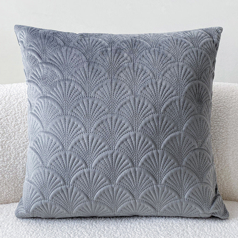 Sofa Embrace Pillowcase Solid Color Bedside Cushion Office Pillow