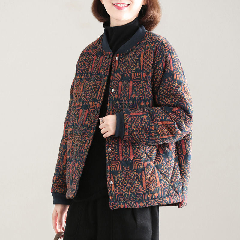 Plus Size Casual Plaid Stitching Retro Little Clothes