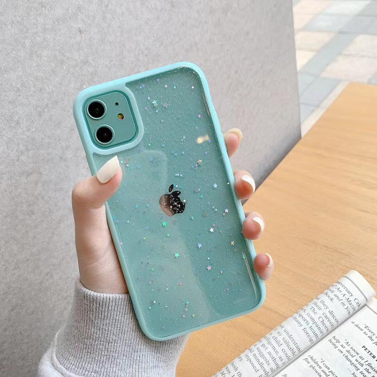 Compatible with Apple, Net red gold foil soft case for mobile phone case iphone