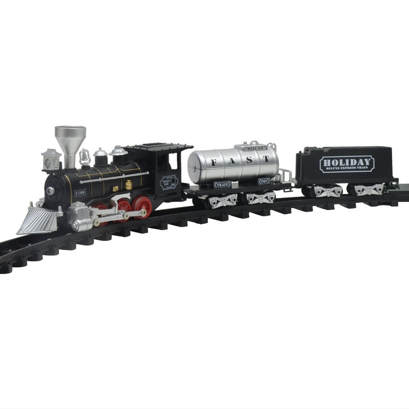 Light and sound track train