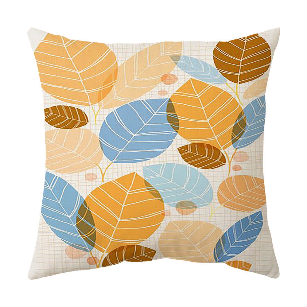 Living Room Sofa Cover Pillowcase Bay Window Cushion Peach Skin