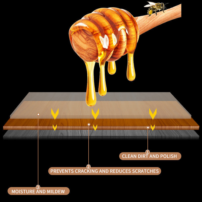 Furniture Care Polished Floor Wax Beeswax