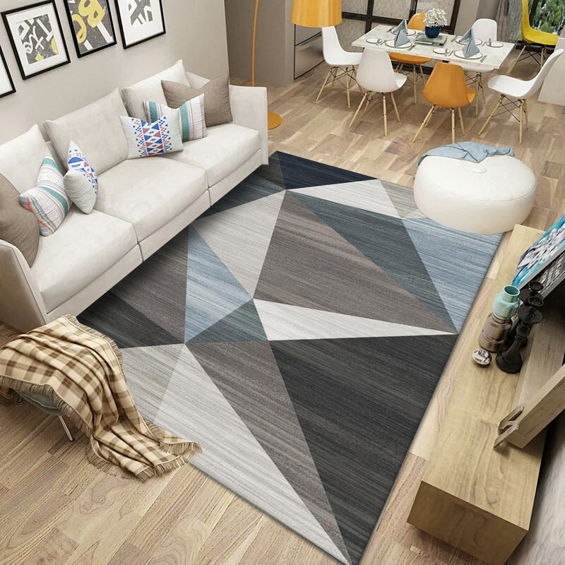 ins Style Simple Modern Nordic Sofa Living Room Carpet Bedroom Coffee Table Blanket Room Bedside Mats Can Be Customized