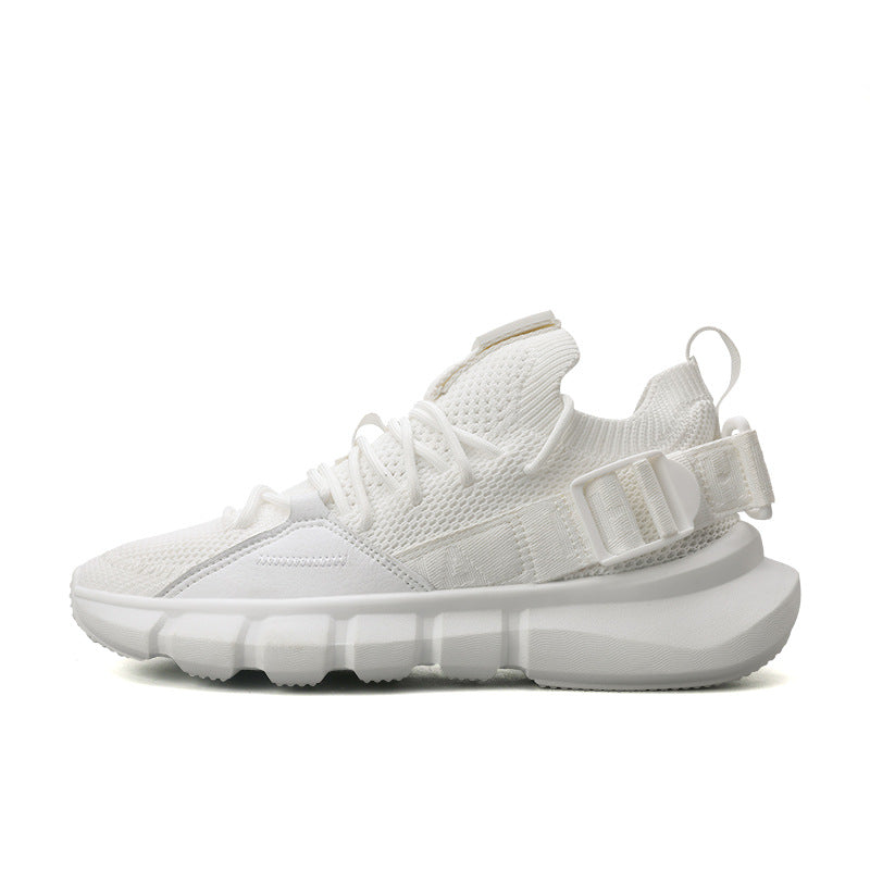Sports Shoes Breathable Running Shoes Buckle Color Matching Shoes