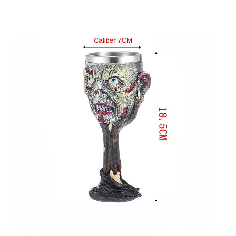 Skull Wine Glass Resin Skull Cup Personalized Tableware