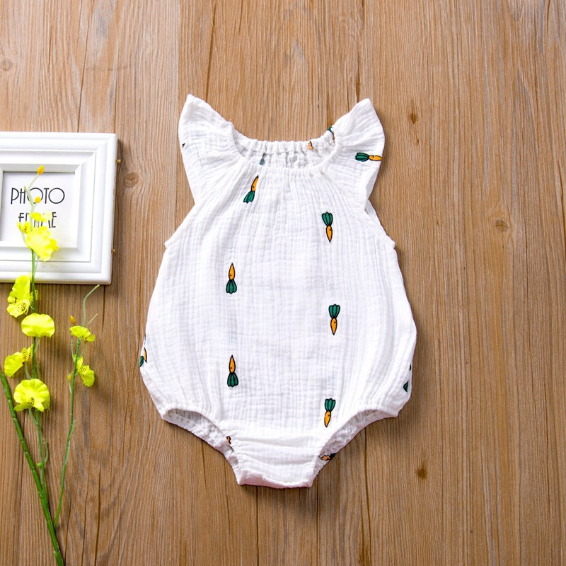 Flying Sleeves, Ass, Climbing Clothes, Children's Clothing, Infants
