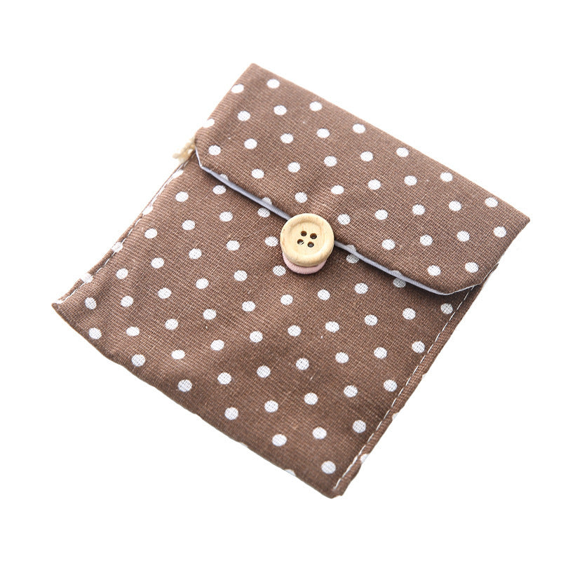 Korean Girls Canvas Coin Purse