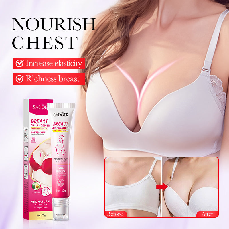 SADOER Breast Enhancement Roller Cream Foreign Version 20g