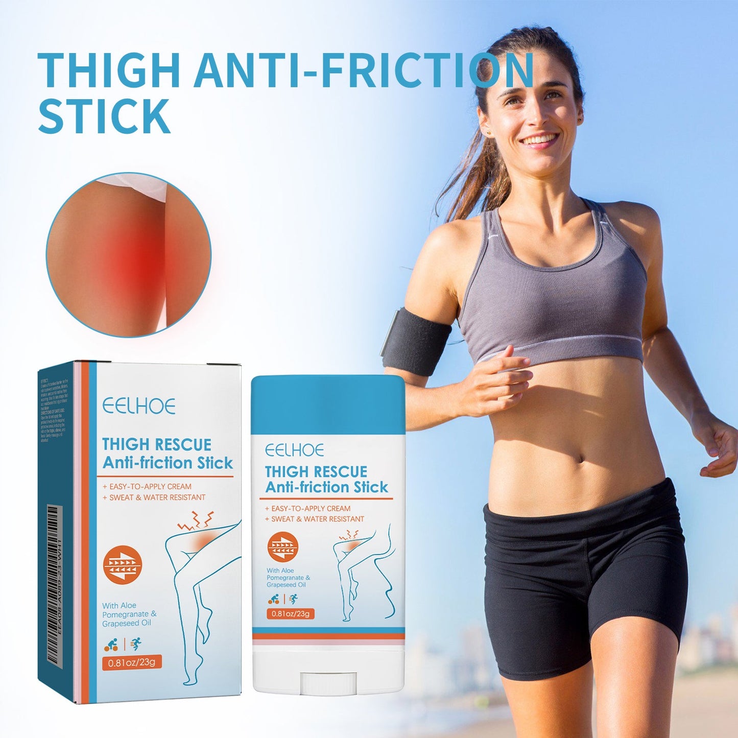 Thigh Anti-friction Stick