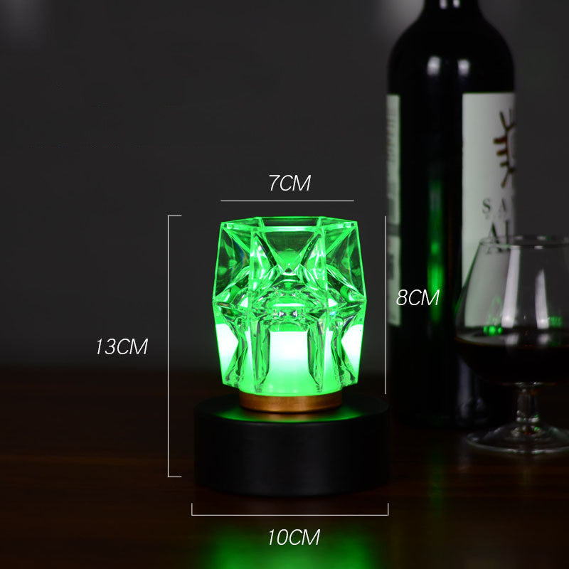 Bar Atmosphere Table Crystal Lamp Led LightsCharging