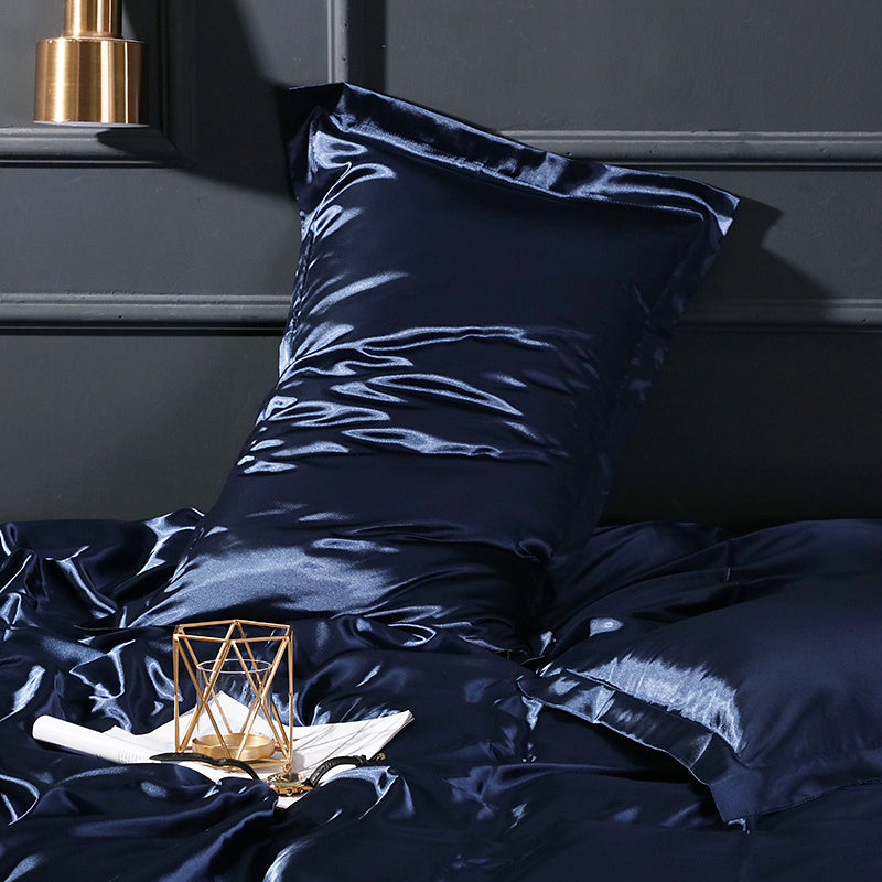 Solid color pillow cover