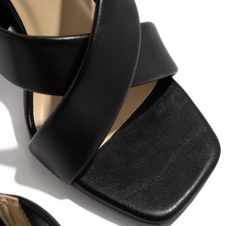 Women's Summer Casual Stiletto Plus Size Comfortable Slippers