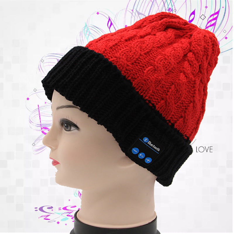 Bluetooth headset music cap