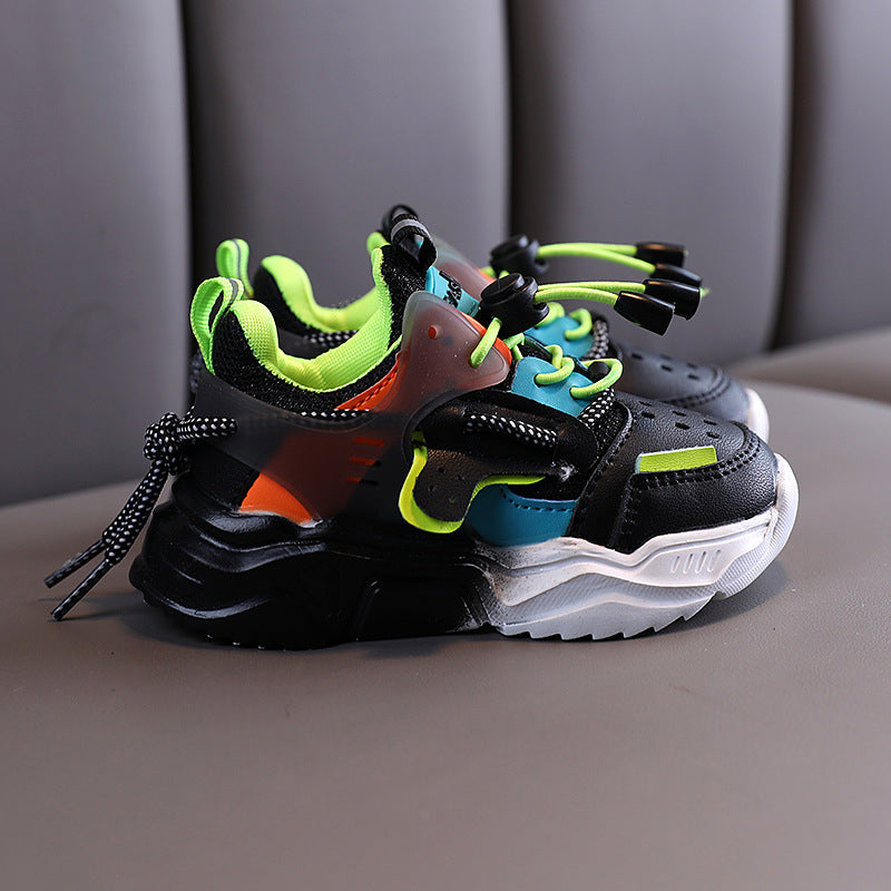 Boys' and Girls' Sports Shoes Non Slip Breathable Children's Running Shoes