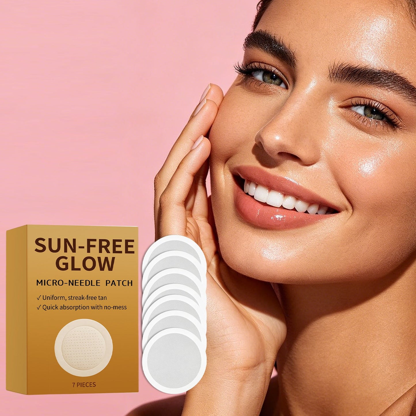TriLightBeauty Tanning Care Microneedle Patch
