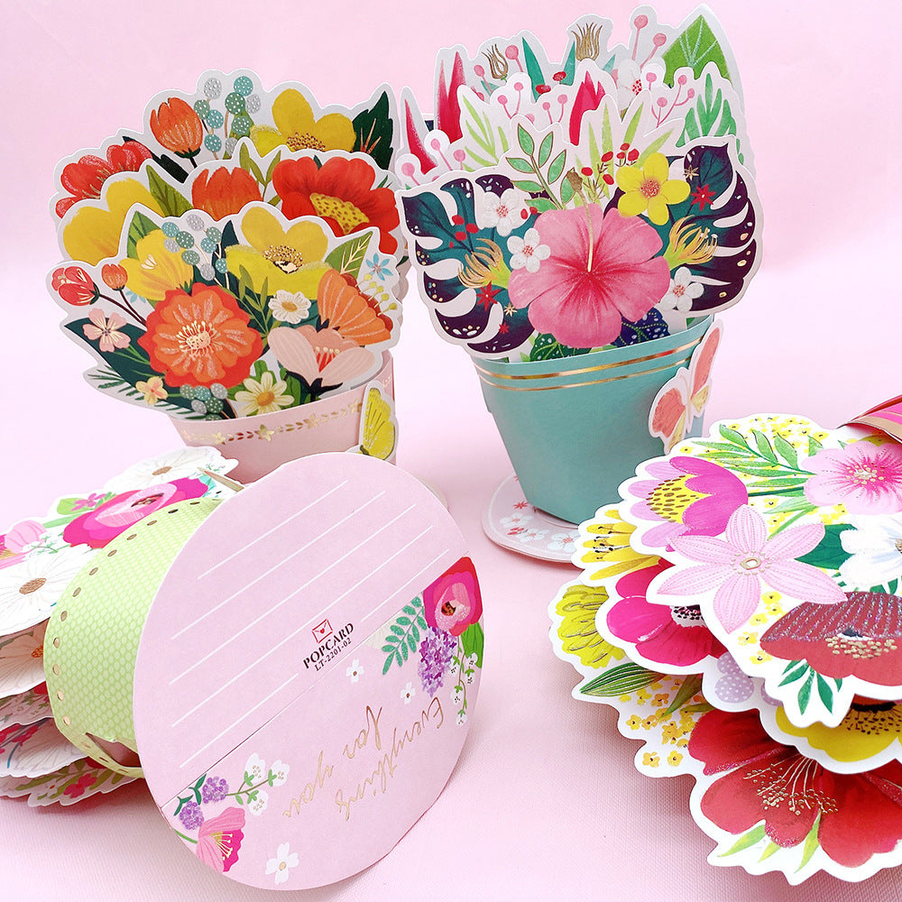 Creative Mother's Day 3D Greeting Card Gift Decoration Ornaments