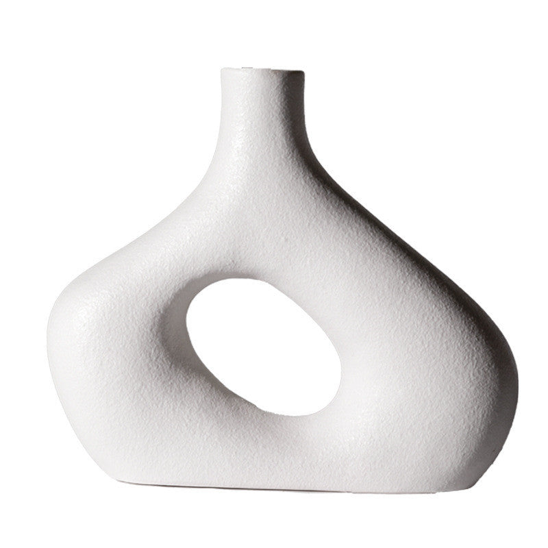 Ceramic Vase Decoration Dried Flowers Living Room Home Furnishing Creative Homestay