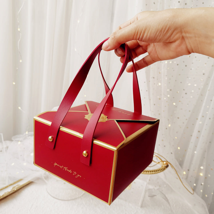 Snack Meringue Nuts Portable Packaging Gift Box