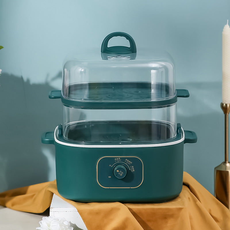 Multifunctional Electric Heating Pot Electric Steamer Multi-layer Household Large Capacity