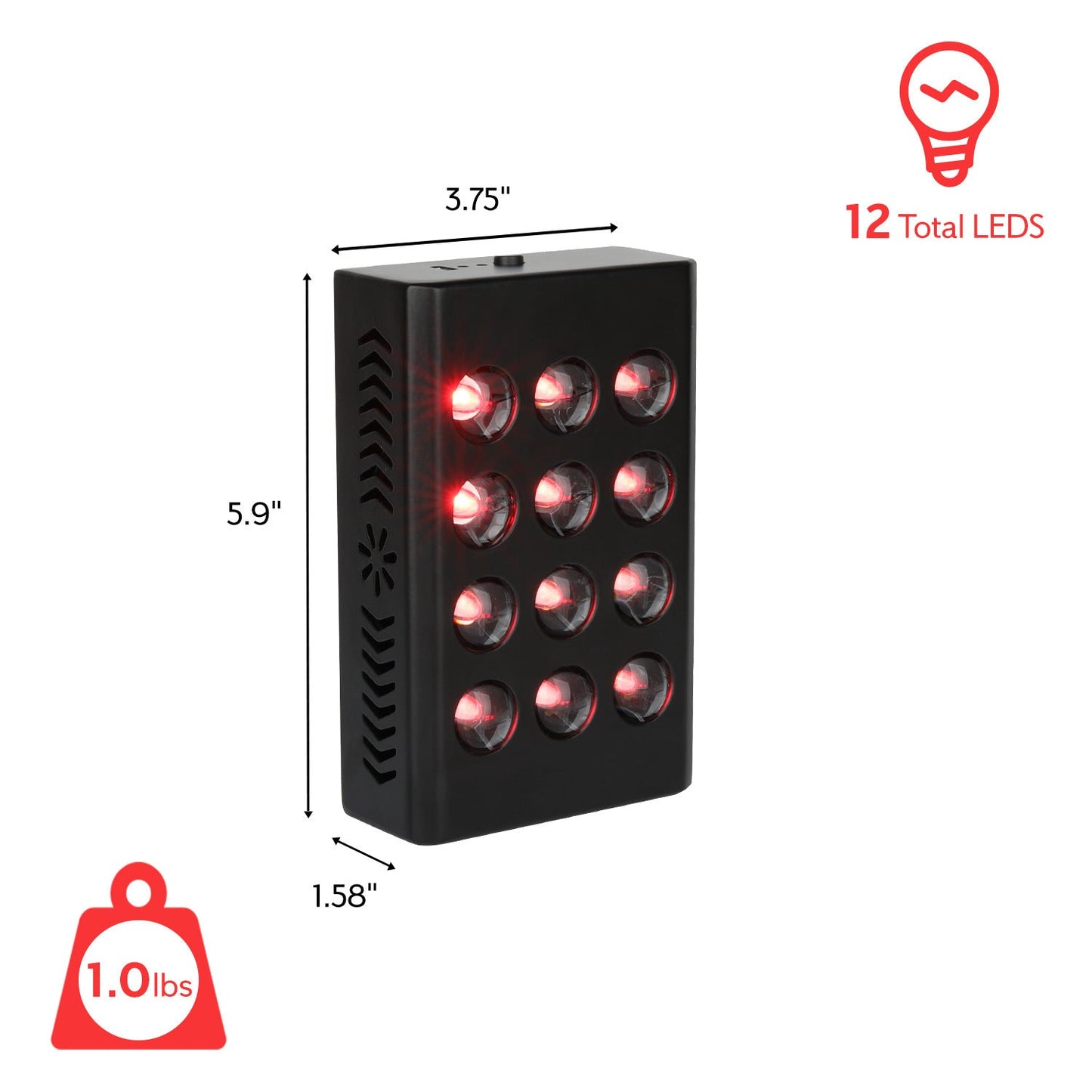 Built In Rechargeable Portable Beauty Therapy Lamp