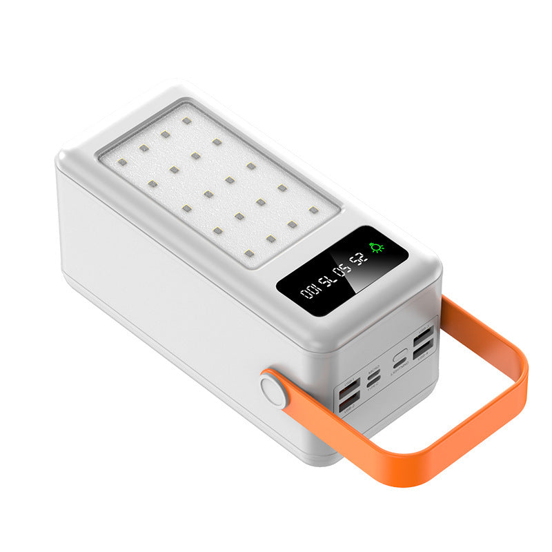 Fast Charging And Cable Power Bank Large Capacity Outdoor