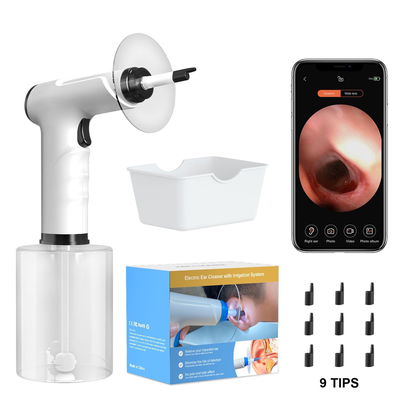 Electric Ear Punch Household Convenient Ear Cleaning Instrument