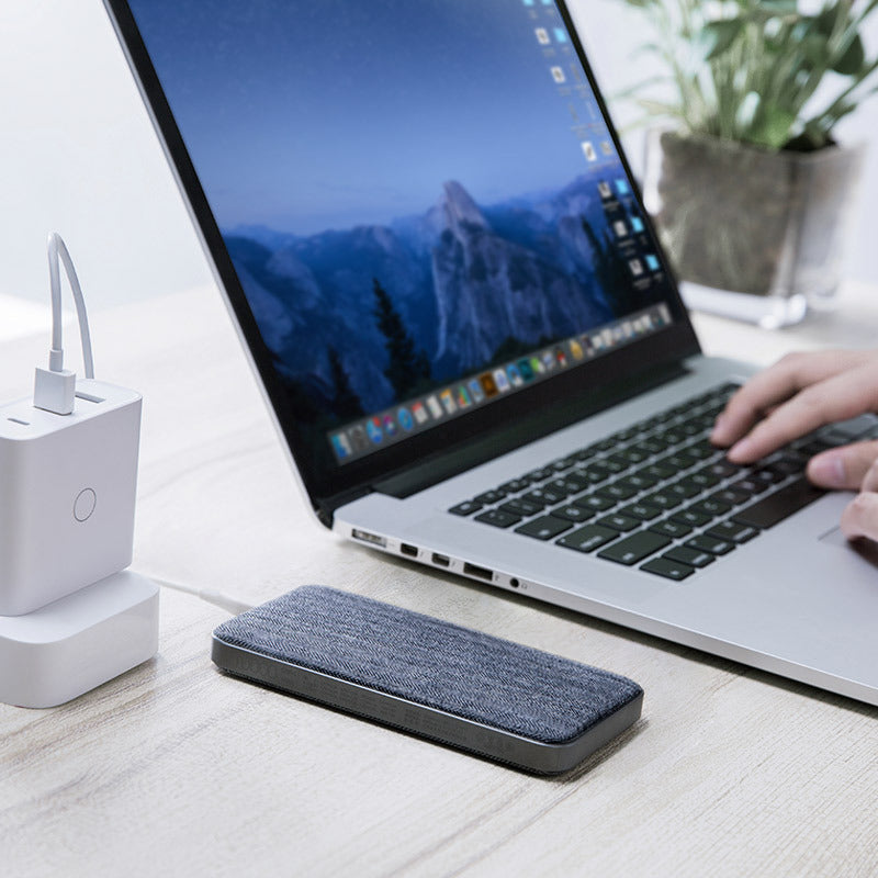 Two-way Fast Charging Fabric Mobile Power Ultra-thin
