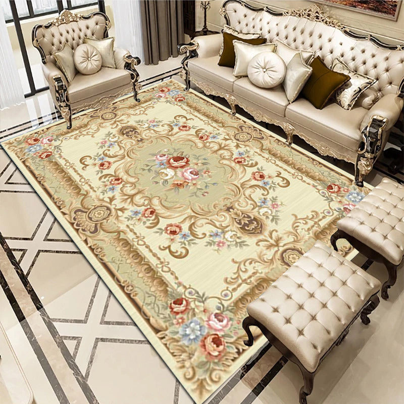 Modern Living Room Rug Sofa Coffee Table Cushion