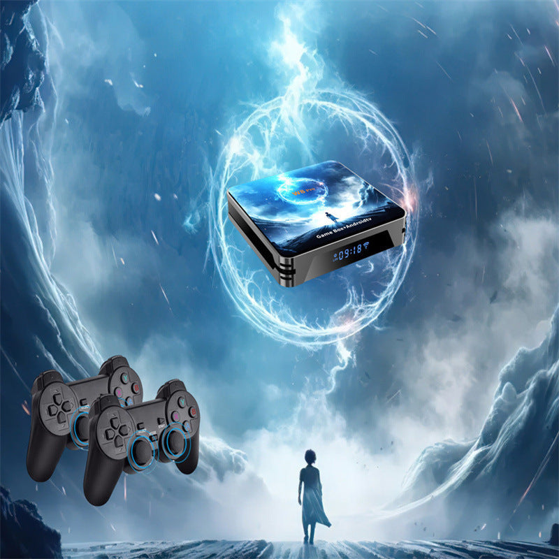 W8 PRO 3D Game Machine Android 14 Set-top Box Retro Arcade