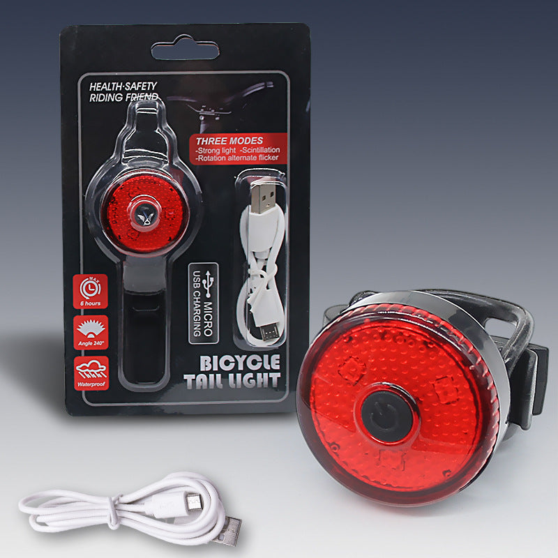 Bike Creative USB Rechargeable Tail Lamp