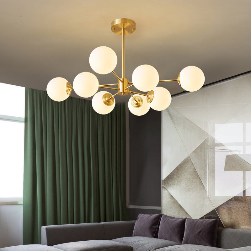 Modern Simple Bedroom Net Red Lighting
