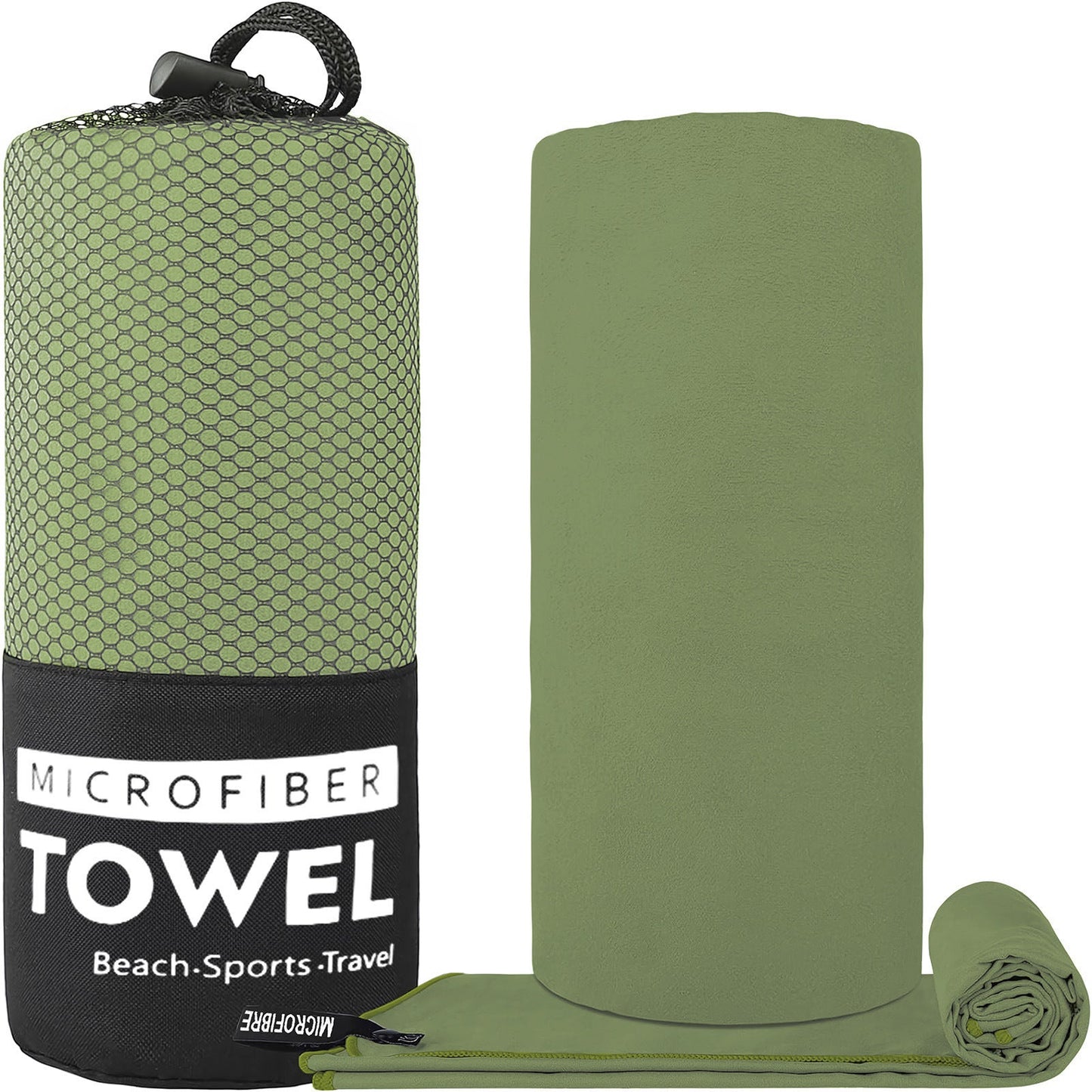 Double-sided Velvet Quick-drying Microfiber Portable Towel