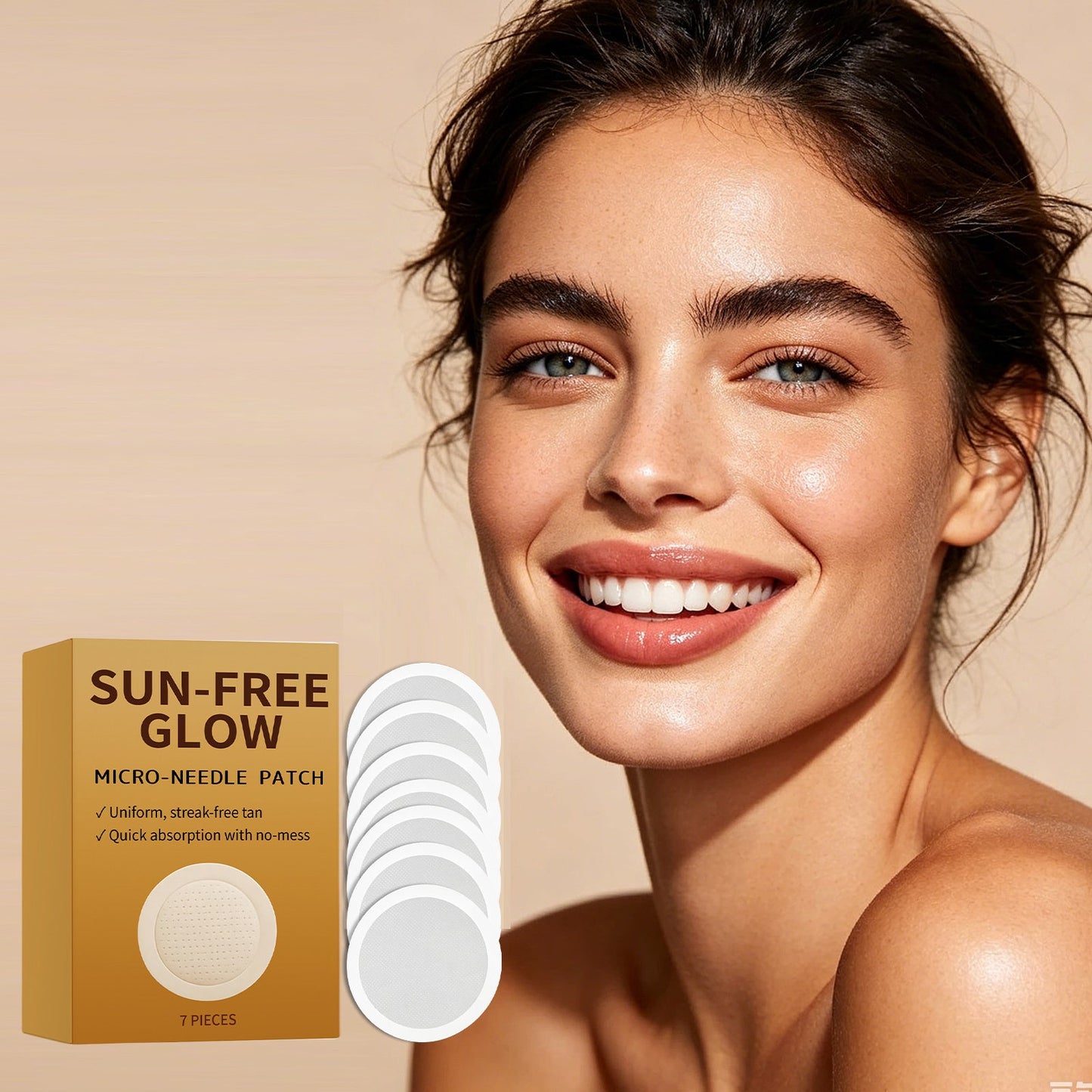 TriLightBeauty Tanning Care Microneedle Patch