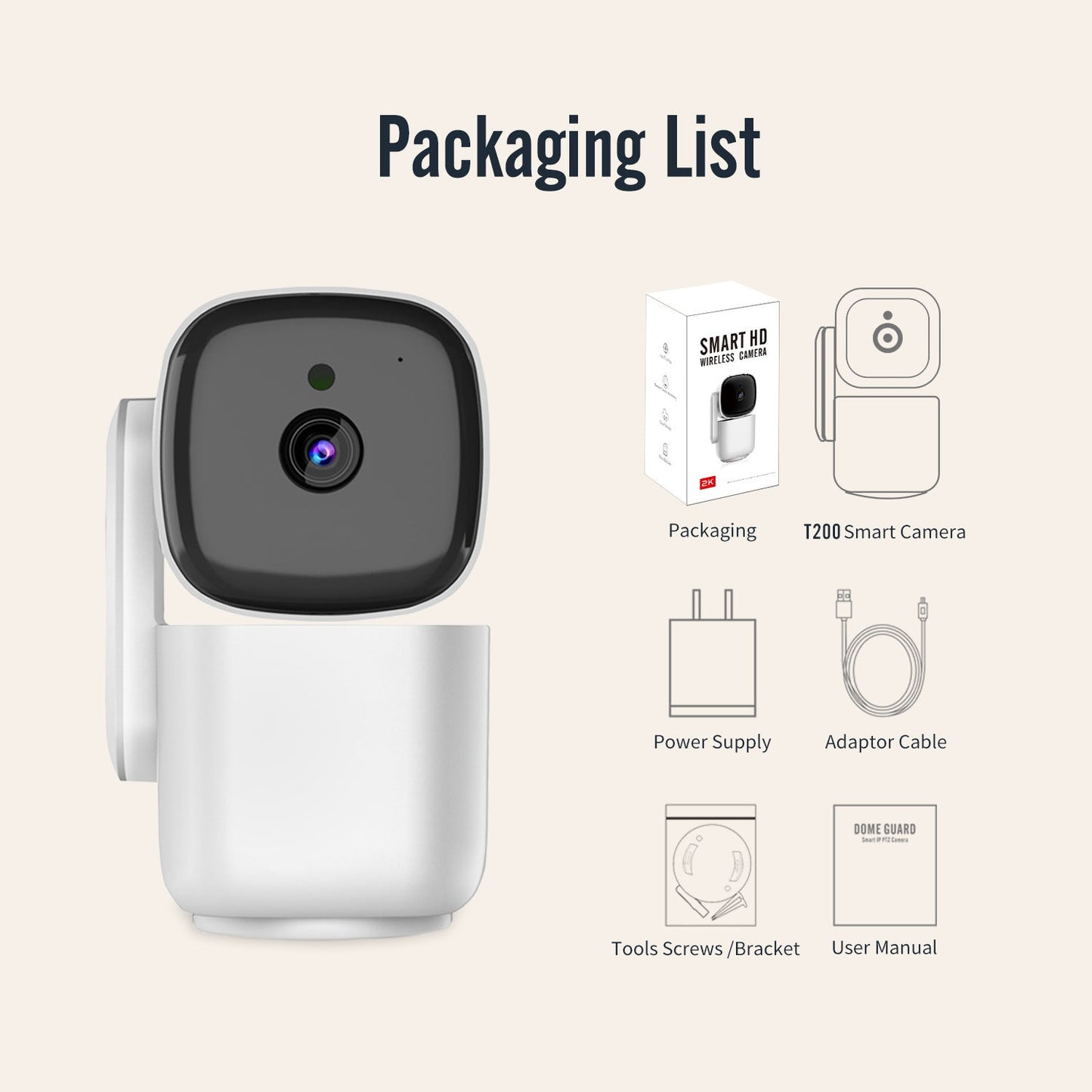 PTZ Motion Tracking Night Vision Monitoring
