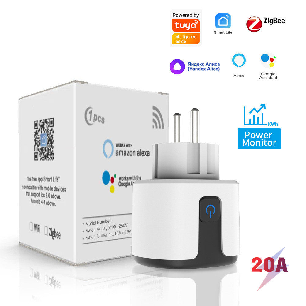 Graffiti App With Power Meter Relay Function Smart Socket