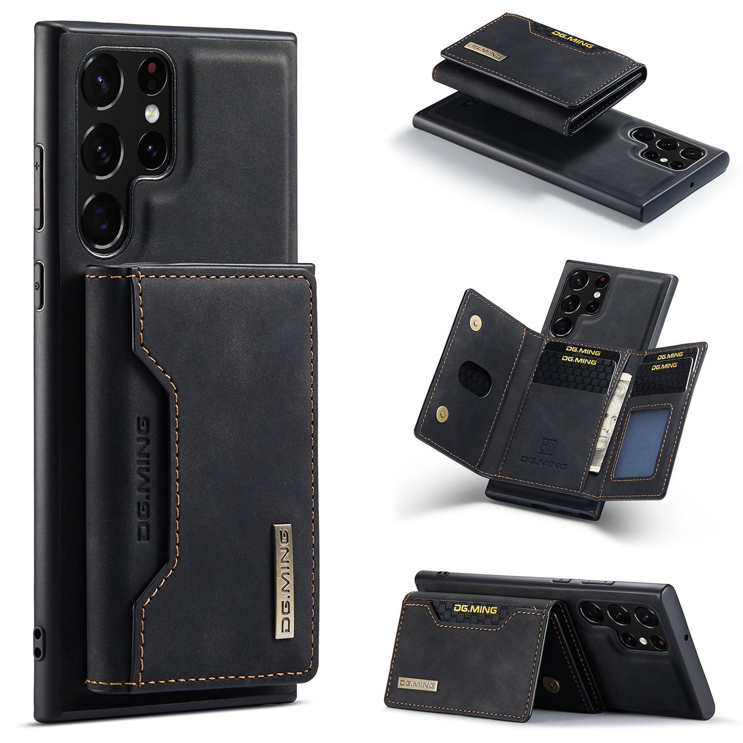 Magnetic Card Holder 2-in-1 Wireless Charging Case