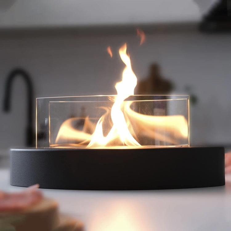 Sailboat Alcohol Fireplace Small Desktop